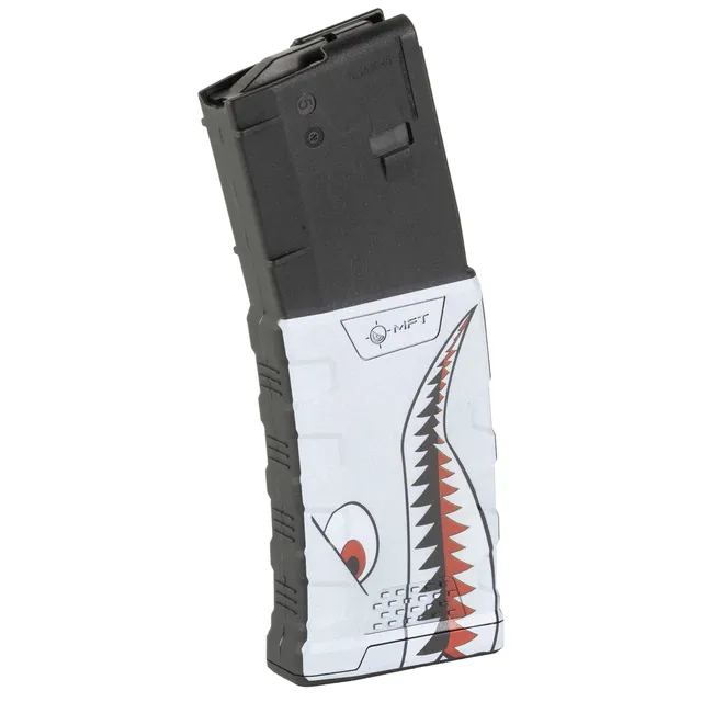 Mission First Tactical Extreme Duty 30rds .223 Remington/5.56x45mm Shark Graphic Magazine