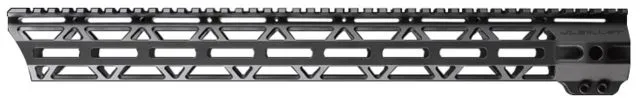 JL Billet Angled AR-15 M-LOK Free-Float Handguard 17 inch Black