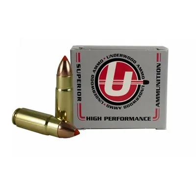 Underwood 458 Socom 300gr Nosler Ballistic Tip Spitzer 20/Box