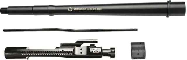 Rosco Manufacturing K9 Sauce Pack Rifle Barrel 5.56mm Patrol 1-7 Twist 1/2x28 Thread Nitride Black 11.5in SPK95556BCGGTSNGB1