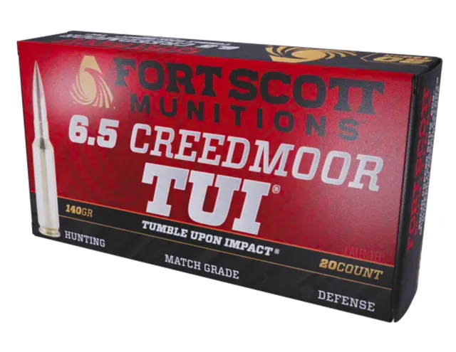 Fort Scott Munitions 6.5 Creedmoor TUI 140GR SCS, 20rds