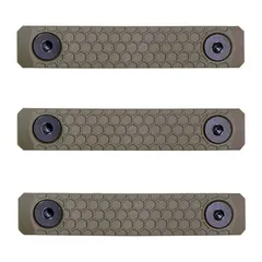 Slate Grip M-LOK Panels 2-Slot FDE 3-Pack