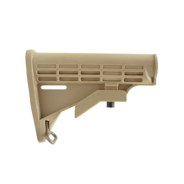 Tiger Rock Mil Spec Collapsible Standard Version Stock Body AR-15 Tan Small