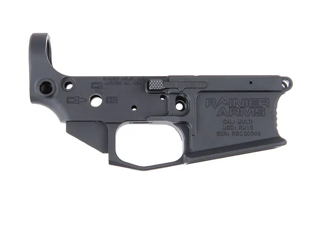 Rainier Arms AR-15 UltraMatch Billet Ambi Lower Receiver MOD 3