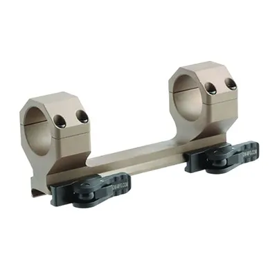 Delta Cantilever Scope Mount - 34mm 0 MOA 2 Cantilever Mount, Flat Dark Earth