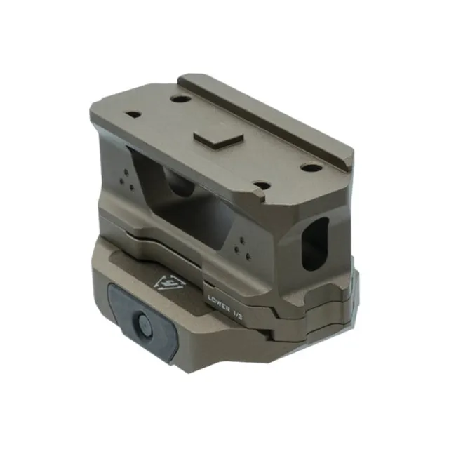 Strike Industries AR-15 6061 T6 Aluminum Riser Mount, Flat Dark Earth