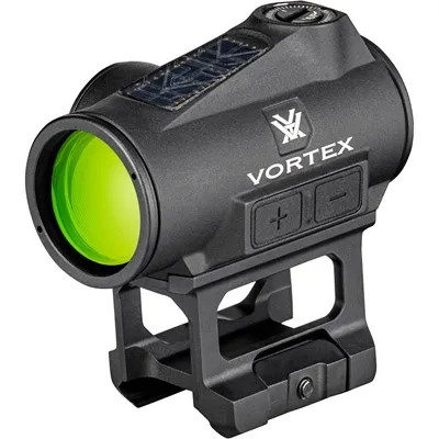Cf2-Rd2-SLR Crossfire II 2 MOA Solar Green Dot Sight Black