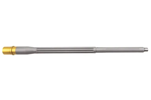 Rainier Arms Ultramatch MOD2 308 .800 Gas Block TiN Extension- 20" Satin
