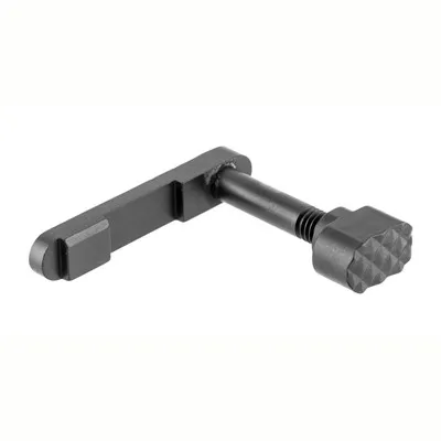 Titanium AR-15 Magazine Release Ti BLK Diamonds