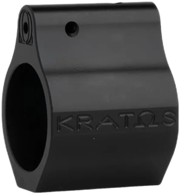 Kratos Design Group Gas Block Black .750in