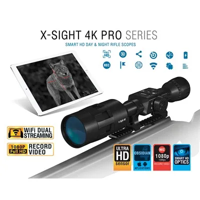 X-Sight 4K Pro 5-20x Smart Day/Night Scope Black