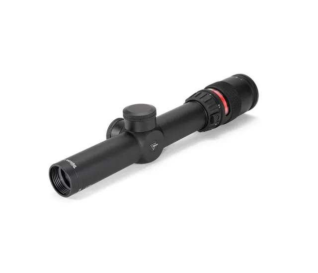 Trijicon AccuPoint 1-4x24 Riflescope w/ Red Triangle Post Reticle