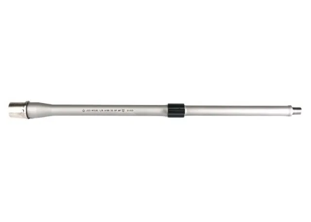 Ballistic Advantage Premium Series Rifle Barrel AR-15 .223 Wylde 17.7 in Hanson Barrel .750 in Mid Length 1/2x28 Bead Blasted Gray