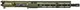 Aero Precision M4E1-T PRO CHF M4 5.56mm 13.9 inch Complete Upper Receiver Hanson Mid Length 1-7 Twist A2 Birdcage Anodized OD Green
