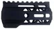 OpticsPlanet Exclusive Moriarti AR-15 4in M-LOK Diamond Cut Slim Profile Free Float Handguard Black