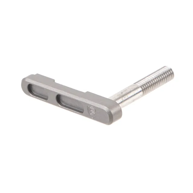 Fortis Manufacturing Magazine Catch Grey Anodize