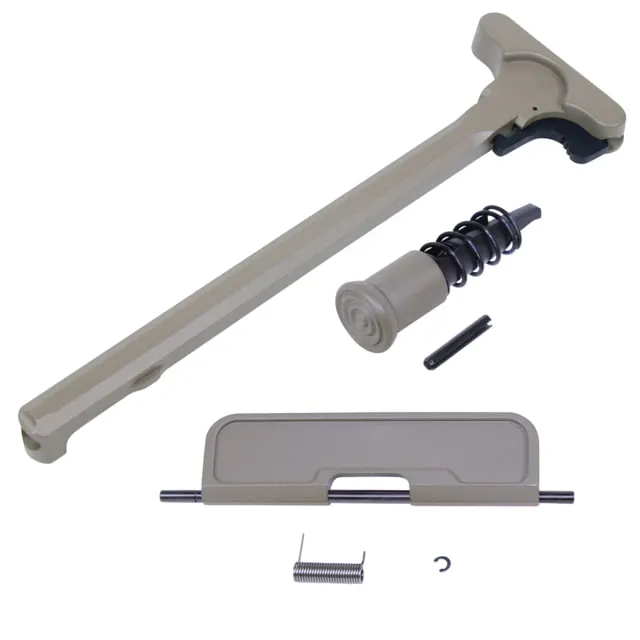 Guntec USA AR-15 Upper Receiver Assembly Kit Gen 3 Trap Door Assembly Cerakote Flat Dark Earth