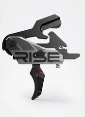 RISE Armament Blitz G2 Slide-and-Snap AR Trigger Curved Interchangeable Blade Face Black/Black