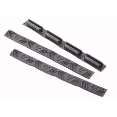 M-LOK Rail Cover 4-Slot 3-Pack Black