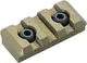 Timber Creek M-LOK Picatinny Rail AR-Platform 3-Slot Burnt Bronze M 3S PR BB