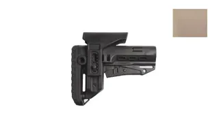 DLG Tactical TBS Compact Buttstock w/ CCP Commercial Spec Tan
