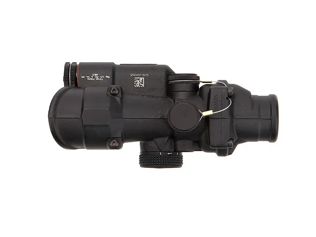 Trijicon ACOG TA02 4x32 LED Scope, Battery Illuminated Red Crosshair .223 Ballistic Reticle w/ TA51 Mount