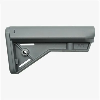 AR-15 Bravo Stock Mil-Spec Fixed Gray