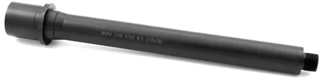 AT3 Tactical 9mm Straight Profile 8.3 Inch AR-15 Barrel Black