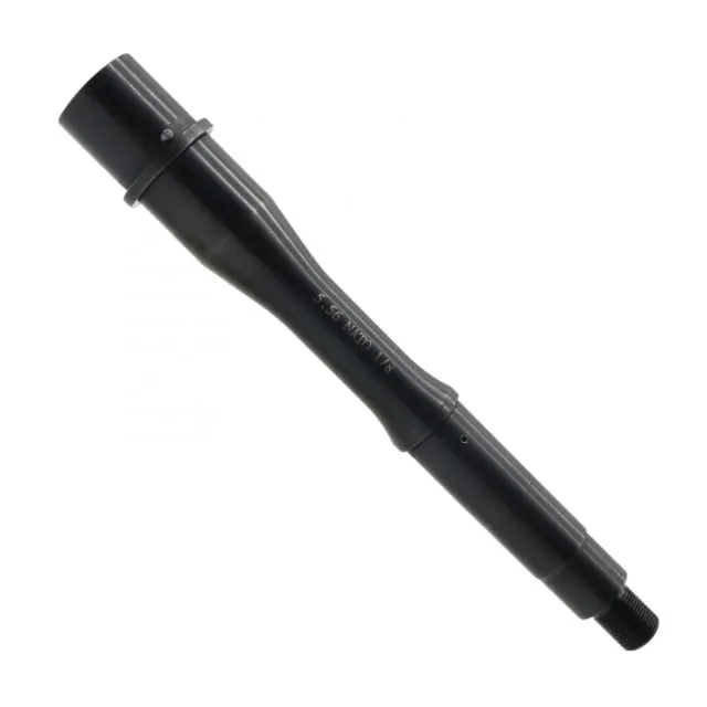 Tiger Rock Threaded Barrel 5.56 NATO 7in Pistol Gas System 1-8 Twist 1/2x28 Thread Pitch Black Nitride Black Small