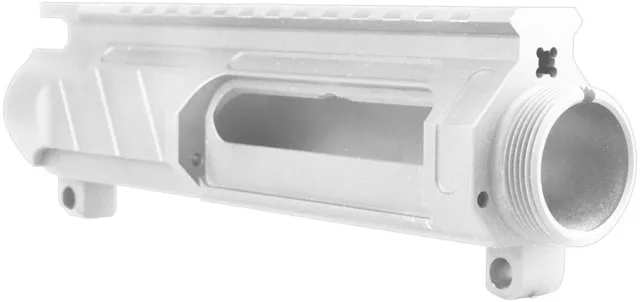 ABC RIFLE COMPANY AR-15 Custom Billet Modular Stripped Upper Receiver White