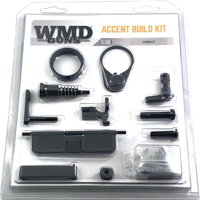 WMD Guns Accent Build Kit 5.56 Cobalt