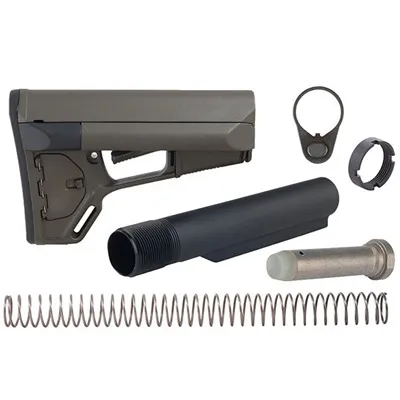 AR-15 ACS Stock Assy Collapsible Mil-Spec ODG
