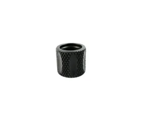 Dirty Bird 1/2x28 Black Knurled/Fluted 5/8 long Thread Protector .223/5.56 - Black