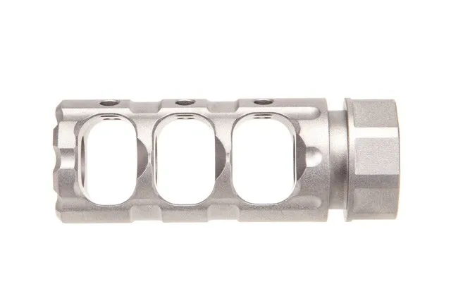 Ascend Armory .308/7.62 Muzzle Brake MOD 1 – Titanium – Bead Blast