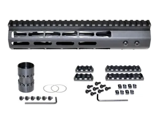 Presma AR-10 LR 308 Super Light M-LOK Series Free Float Handguards 10in DPMS Low Profile Black