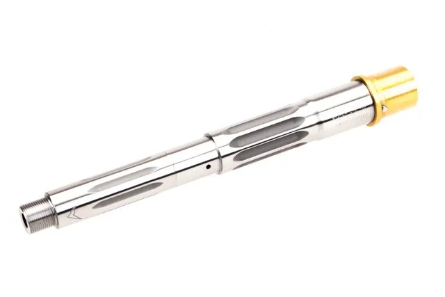 Rainier Arms Ultramatch MOD2 300 Blackout .800 Gas Block TiN Extension- 8.5 Polished