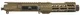 Grid Defense Complete Upper Receiver 9mm 9x19 Para 5.5 inch 4150 Light HBAR Barrel 1-10 Twist 7 inch Octagon M-LOK Rail Dimpled Flash Can Burnt Bronze
