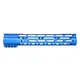 Guntec USA AIR-LOK Series M-LOK Compression Gen 2 Free Floating Handguard w/Monolithic Top Rail 12in Blue