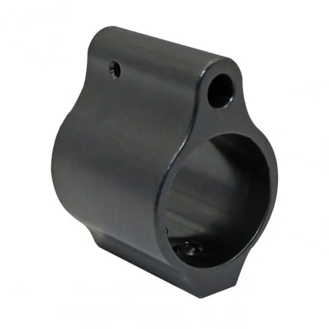 ABC RIFLE COMPANY AR-10/AR-15 American Built Custom Low Profile Steel Gas Block .750 in Gas Block Black