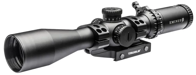 TruGlo Eminus 3-9x42mm Illuminated TacPlex MOA 1-Piece Rifle Scope