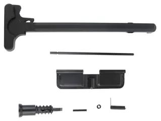 TacFire AR-15 Upper Parts Kit Charging Handle Dust Cover Forward Assist Black Small
