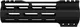 ABC RIFLE COMPANY Super Slim Free Float Hybrid Top Cut AR-15 M-LOK Handguard 7in Cerakote Black