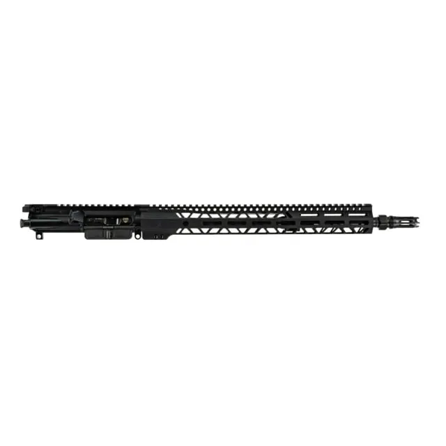 Faxon Firearms Match Series AR-15 6mm ARC 16in Upper Receiver Gunner Mid Length 1-7.5 Twist 5/8x24 w/BCG Supressor Black