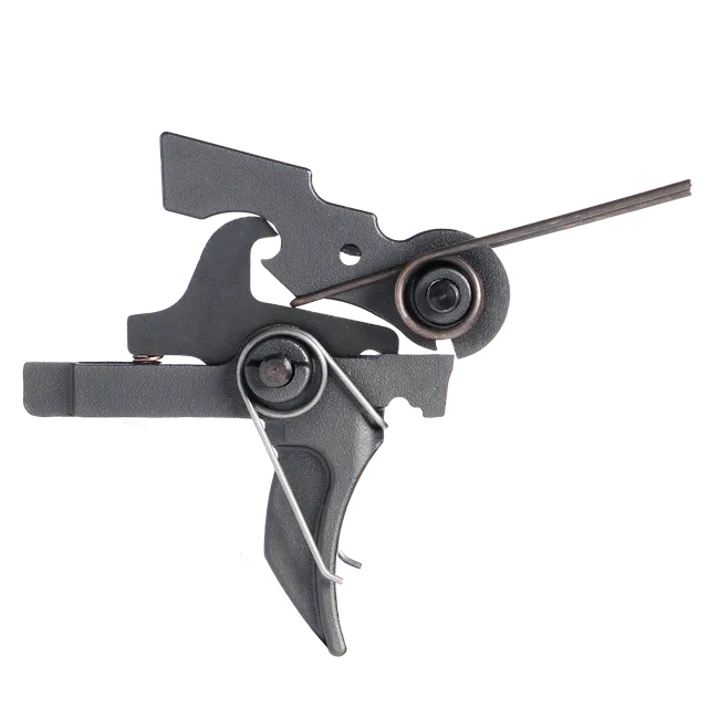 AR-15/10 Single Stage Component Trigger, Combat Curved, Small Pin, 5.5 lb
