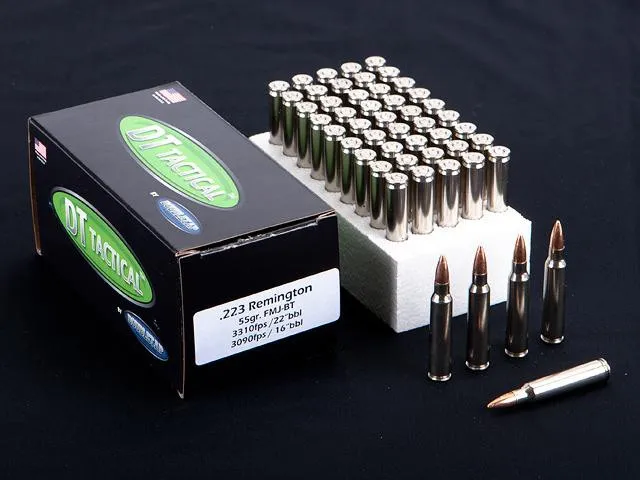 Doubletap .223 Rem FMJ-BT - 55GR - 50rds