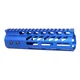 Guntec USA Ultra Lightweight Thin M-LOK System Free Floating Handguard w/Monolithic Top Rail 7in Blue