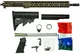 Ghost Firearms Upper Receiver Rifle Lower Parts Kit 5.56mm 16in Carbine 4150 Moly Steel Barrel 1-7 Twist 14in M-LOK Free Float Hand Guard A2 Flash