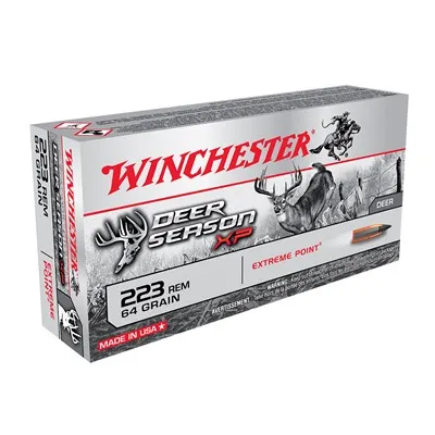 Deer Season XP 223 Rem 64gr Extreme Point Polymer Tip 20/Box