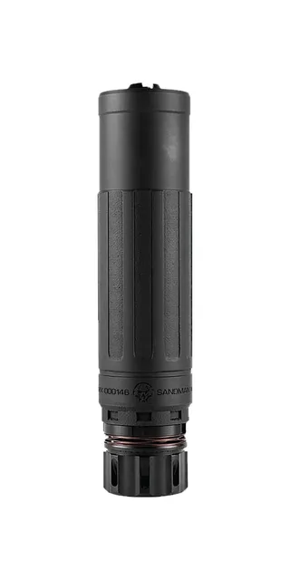 Dead Air Sandman X 7.62 Rifle Suppressor w/ KeyMo Adapter, Black