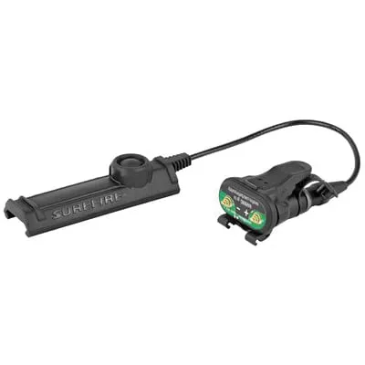 SureFire Remote Dual Switch For X Series Weapon Lights With Pressure Pad And Constant On, Black
